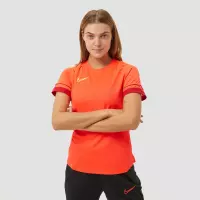 Nike Nike Dri-FIT Academy 21 Shirt  Sportshirt - Maat L  - Vrouwen - rood/donker rood/goud