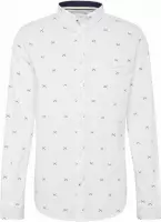 Tom Tailor Lange mouw Overhemd - 1013518 Wit (Maat: L)