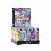 Benson Wegwerpaansteker - Summer Dream - 8 x 2,4 x 1,2 cm. - 50 stuks