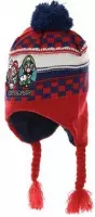 Super Mario Bross gebreide muts. Maat 52 cm