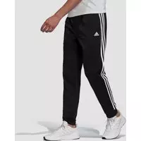 Adidas adidas warm-up tricot tapered 3-stripes joggingbroek zwart heren