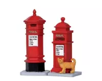 Lemax - Victorian Mailboxes -  Set Of 2 - Kersthuisjes & Kerstdorpen