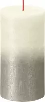 Rustiek fading metallic stompkaars 130/68 Soft pearl Champagne
