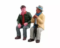Lemax - Chatting With Old Friends, Set Of 2 uit de 2017 Collectie
