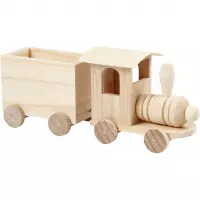 houten trein met wagon Merk: Creativ Company