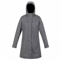 Regatta Parka Remina Dames Polyester Grijs Maat 44