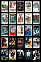 James Bond Poster - Films - 91.5 X 61 Cm - Multicolor