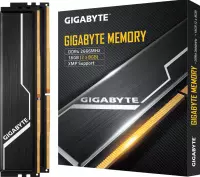 Gigabyte GP-GR26C16S8K2HU416 DIMM Memory [16GB Kit, DDR4, 2666MHz CL16-16-16-35T, XMP2.0, 1.2v]