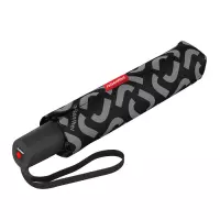 Reisenthel Umbrella Pocket Duomatic Opvouwbare Paraplu - ø 97 cm - Signature Black Zwart