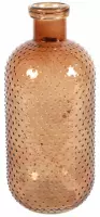 Non-branded Vaas Missy 15 X 35 Cm Glas Bruin