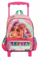 Barbie Trolleyrugzak Meisjes 11,2 Liter Polyester Roze/groen