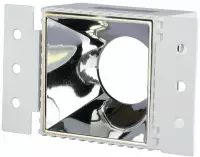 V-tac Fitting Vt-890 Gu10 Aluminium 12,8 X 7,5 Cm Wit/zilver