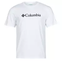 Columbia Outdoorshirt Csc Basic Logo Short Sleeve Heren - White - Maat S