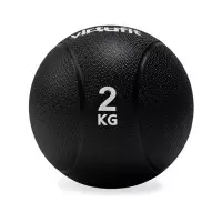 VirtuFit Medicijnbal - Medicine Ball - Rubber - 2kg - Zwart