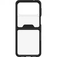 OtterBox Symmetry Flex case voor Samsung Galaxy Z Flip3 5G Black Crystal - Transparant & Zwart