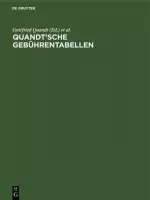 Quandt'sche Gebuhrentabellen