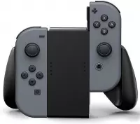 ElegaTech Handgrip geschikt voor Nintendo Switch Joy-Con Controller Zwart - Grip Geschikt voor Afstandbediening Nintendo Switch