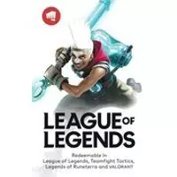 Riot Games League Of Legends Gift Card €10