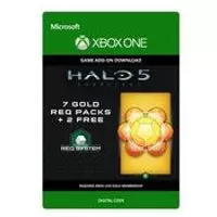 Halo 5: Guardians: 7 Gold REQ Packs + 2 Free