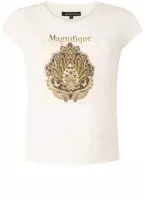 Tramontana | T-Shirt Magnifique | Cream | Maat M