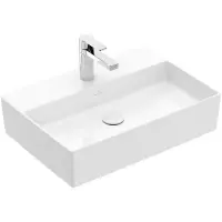 Villeroy & boch Memento 2.0 opzetwastafel 600x420mm wit 4a076101