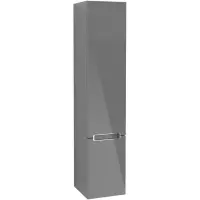 Villeroy & boch Subway 2.0 kast hoog 350x1650x370mm glossy grey a70910fp