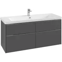 Villeroy & Boch Subway 3.0 wastafelonderkast 127.2x57.9cm 4 lades Nordic oak c60200vj