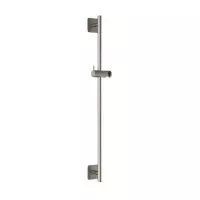 Hotbath Gal Verstelbare glijstang 100 cm Geborsteld Nikkel PVD GL311GNP