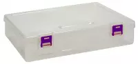Pincello Opbergbox 29 X 20 Cm Transparant/paars