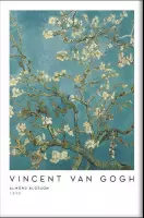 Walljar - Vincent van Gogh - Amandelbloesem - Muurdecoratie - Poster met lijst