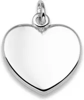 TRESOR hart hanger- Zilver