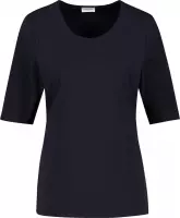 GERRY WEBER Dames Basic shirt Dark Navy-40