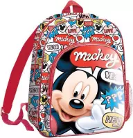 rugzak Mickey Mouse junior 5 liter polyester/PVC rood