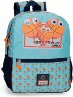 rugzak Basketbal junior 7 liter 32 x 25 cm polyester blauw