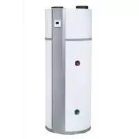Nibe combi warmtepomp ventilatie lucht/water boiler 260L m. energielabel A+