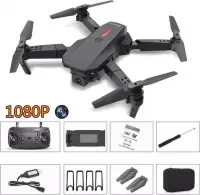 Drone - Zwart- 3.7V batterij - 150M afstand - 4k dual camera Groothoek 4K 1080P - Wifi - Quadrotor Drone - 2021