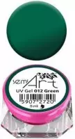 Semilac - Nail art - Art Gel - (design painting gel) - 012 GREEN