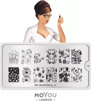 MoYou London Stempelplaat - Nail Art Stamping Pro XL 12