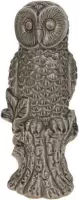 Figuren - Ceramic Owl 13.5x11.5x32.5cm Olive