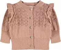 NAME IT NBFOSIGNE LS KNIT CARD Meisjes Vest  - Maat 74