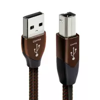 AudioQuest 5m Coffee USB A-B USB-kabel USB 2.0 USB B Zwart