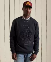 Superdry Heren Trui Collegiate sweatshirt met ronde hals