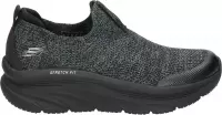 Skechers D'Lux Walker dames instapschoen - Zwart zwart - Maat 40