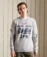 Superdry Vintage Logo Trui - Mannen - grijs