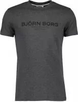 Björn Borg T-shirt - Slim Fit - Grijs - M