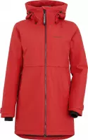 Didriksons - Regenparka 4 voor dames - Helle - Rood - maat 48