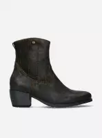 Wolky, LUBBOCK Brushed, 0287845 305, Donkerbruine dames westernboot