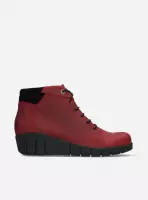 Wolky Veterschoenen Chicago donkerrood nubuck