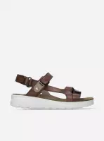 Wolky Sandalen Mile brandy leer