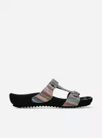 Wolky Slippers OConnor multi wit suede